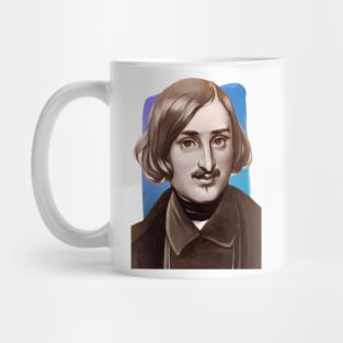 Russian Novelist Nikolai Gogol illustration Mug